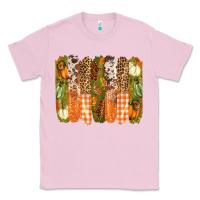Bubblegum Pink fall brushstrokes Classic Tee - BarkalooDesign