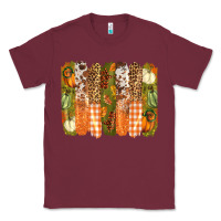 Burgundy fall brushstrokes Classic Tee - BarkalooDesign