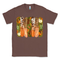 Chestnut fall brushstrokes Classic Tee - BarkalooDesign