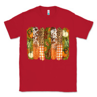 Red fall brushstrokes Classic Tee - BarkalooDesign
