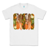 White fall brushstrokes Classic Tee - BarkalooDesign