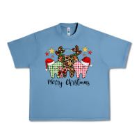 Pebble Blue merry christmas tooth Urban Heavy Tee - CowhideDigitalArt
