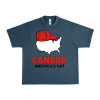 Midnight Navy canada america's hat Urban Heavy Tee - artisFamous