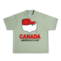 Oil Green canada america's hat Urban Heavy Tee - artisFamous