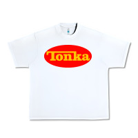 White tonka truck Urban Heavy Tee - artisFamous