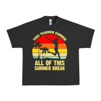 Pigment Black vintage this teacher earned all of this summer break Urban Heavy Tee - artisFamous