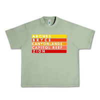 Oil Green utah national parks utah s mighty five souvenir nps moab Urban Heavy Tee - artisFamous