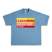 Pebble Blue utah national parks utah s mighty five souvenir nps moab Urban Heavy Tee - artisFamous