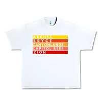 White utah national parks utah s mighty five souvenir nps moab Urban Heavy Tee - artisFamous
