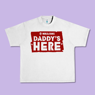World Of Tanks Fathers Day Urban Heavy Tee Designed By Artisfamous
