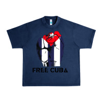 Navy free cuba Urban Heavy Tee - artisFamous
