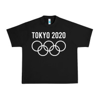 Black OLYMPIC TOKYO 2020 Urban Heavy Tee - artisFamous