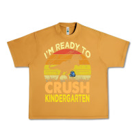 Peanut Butter i'm ready to crush kindergarten dinosaur back to school kids t shirt Urban Heavy Tee - artisFamous