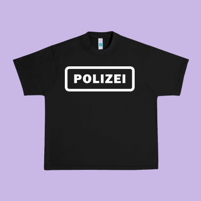 Polizei Urban Heavy Tee Designed By Artisfamous
