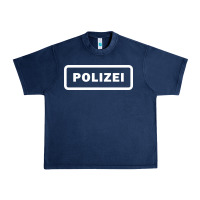 Navy polizei Urban Heavy Tee - artisFamous