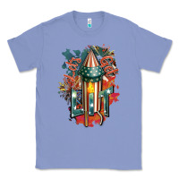 Colony Blue Let's get lit Classic Tee - FaDigitalArtStudio