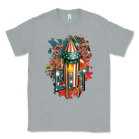 Heather Grey Let's get lit Classic Tee - FaDigitalArtStudio