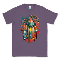 Lavender Let's get lit Classic Tee - FaDigitalArtStudio