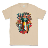 Mushroom Let's get lit Classic Tee - FaDigitalArtStudio