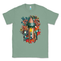 Sage Let's get lit Classic Tee - FaDigitalArtStudio