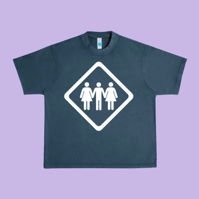 Threesome Urban Heavy Tee Designed By Artisfamous