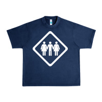 Navy threesome Urban Heavy Tee - artisFamous
