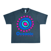 Midnight Navy lost oceanic airlines Urban Heavy Tee - artisFamous