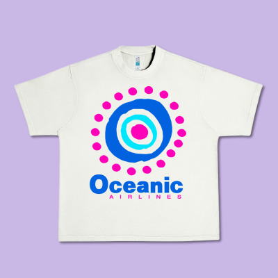 Lost Oceanic Airlines Urban Heavy Tee Designed By Artisfamous