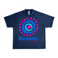 Navy lost oceanic airlines Urban Heavy Tee - artisFamous