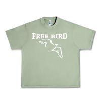 Oil Green lynyrd skynard free bird ronnie van zant Urban Heavy Tee - artisFamous