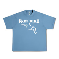 Pebble Blue lynyrd skynard free bird ronnie van zant Urban Heavy Tee - artisFamous
