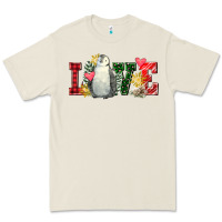 Bone christmas penguin love Premium Tee - FaDigitalArtStudio