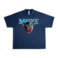 Navy maine black bears premier Urban Heavy Tee - artisFamous