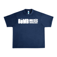 Navy bomb the music industry Urban Heavy Tee - artisFamous