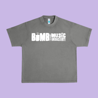 Bomb The Music Industry Urban Heavy Tee Designed By Artisfamous