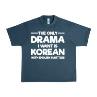 Midnight Navy korean drama k drama korean Urban Heavy Tee - artisFamous