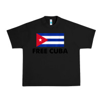Black free cuba  sos cuba cuba pride nuestra cuba Urban Heavy Tee - artisFamous