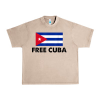 Free Cuba  Sos Cuba Cuba Pride Nuestra Cuba Urban Heavy Tee | Teevron
