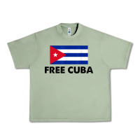 Oil Green free cuba  sos cuba cuba pride nuestra cuba Urban Heavy Tee - artisFamous