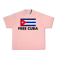 Salmon free cuba  sos cuba cuba pride nuestra cuba Urban Heavy Tee - artisFamous