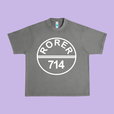 Rorer 714 Urban Heavy Tee Designed By Artisfamous