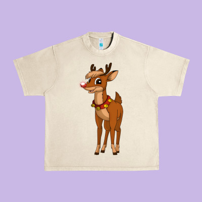 Rudolph The Red Nosed Reindeer Movie Urban Heavy Tee Designed By Artisfamous
