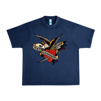 Navy sailor jerry tattoo art military mermaid Urban Heavy Tee - artisFamous