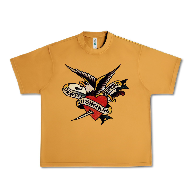 Sailor Jerry Tattoo Art Military Mermaid Urban Heavy Tee by artisFamous | Teevron