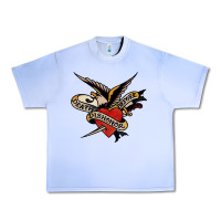 Grape Ice sailor jerry tattoo art military mermaid Urban Heavy Tee - artisFamous