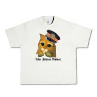 Pistachio cat tama train station master Urban Heavy Tee - artisFamous
