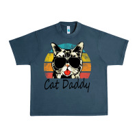 Midnight Navy cat daddy vintage Urban Heavy Tee - artisFamous