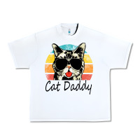 White cat daddy vintage Urban Heavy Tee - artisFamous