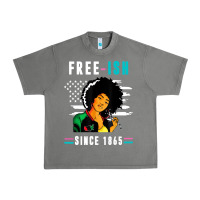 Tornado juneteenth free ish since 1865 black Urban Heavy Tee - artisFamous