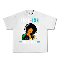 Lunar Rock juneteenth free ish since 1865 black Urban Heavy Tee - artisFamous